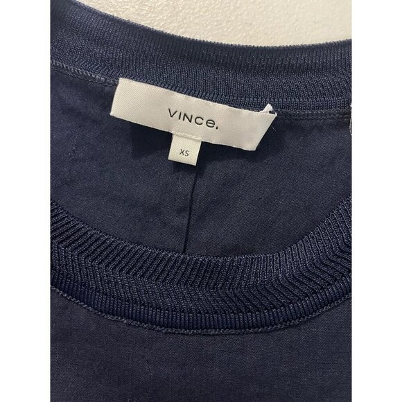 Vince Black Linen Blend Tank Shell  size XS - Picture 4 of 4